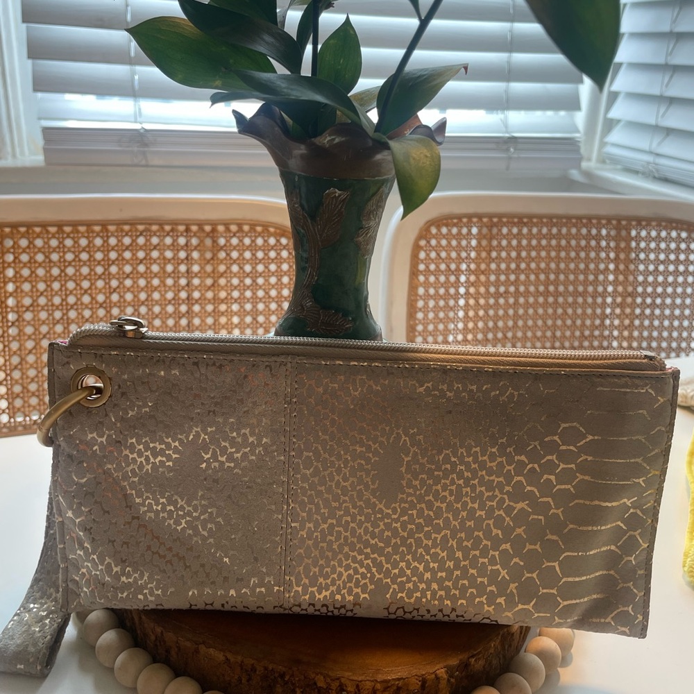 HOBO Tote with Bright Hot Pink Interior - Picture 2 of 8